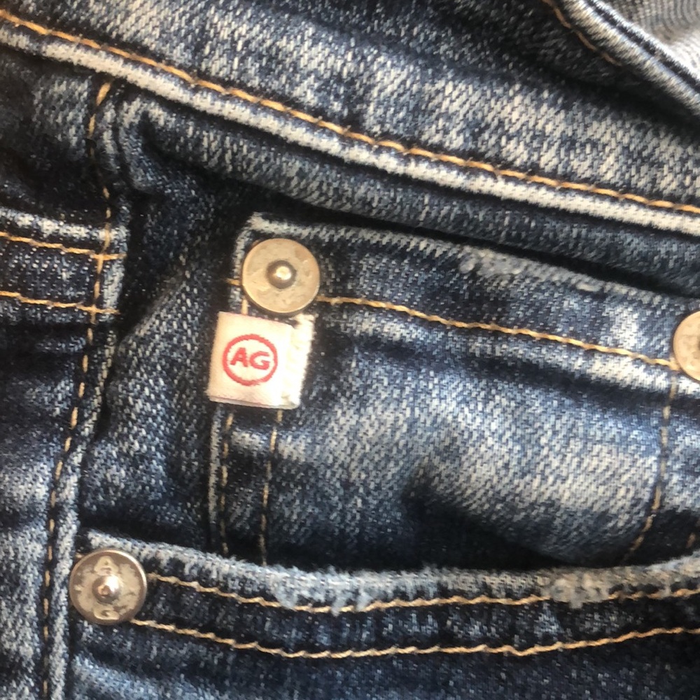 AG The Stilt Rollup cigarette roll-up 27 jeans - Picture 4 of 9